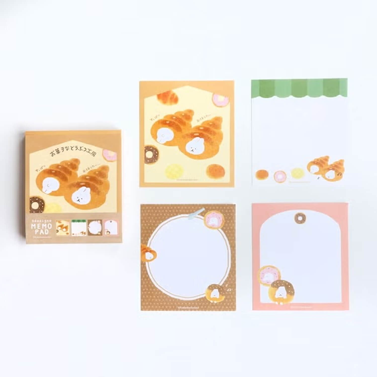 Furukawashiko Memo Pad – Tucked-In Rabbit