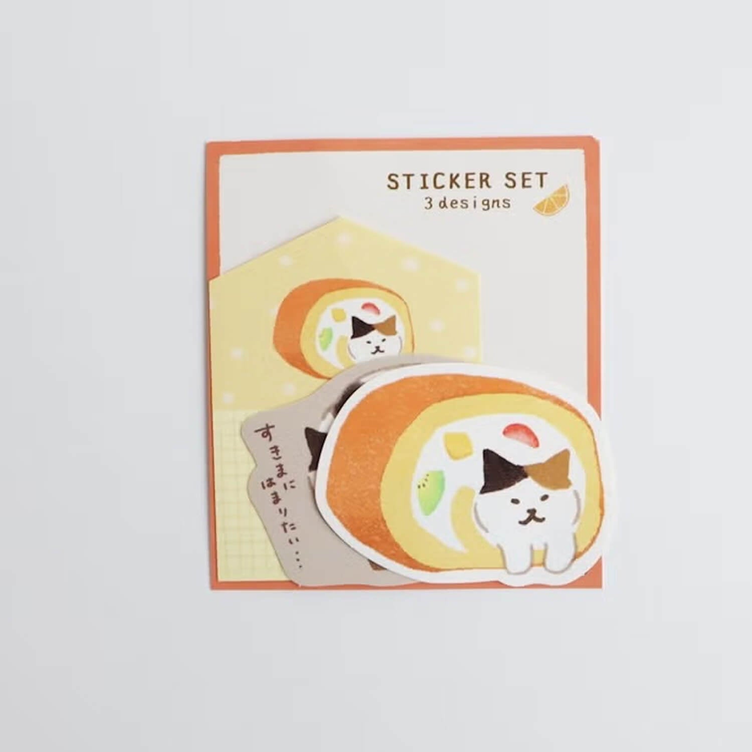 Furukawashiko Sticker Set – Peeking Cat