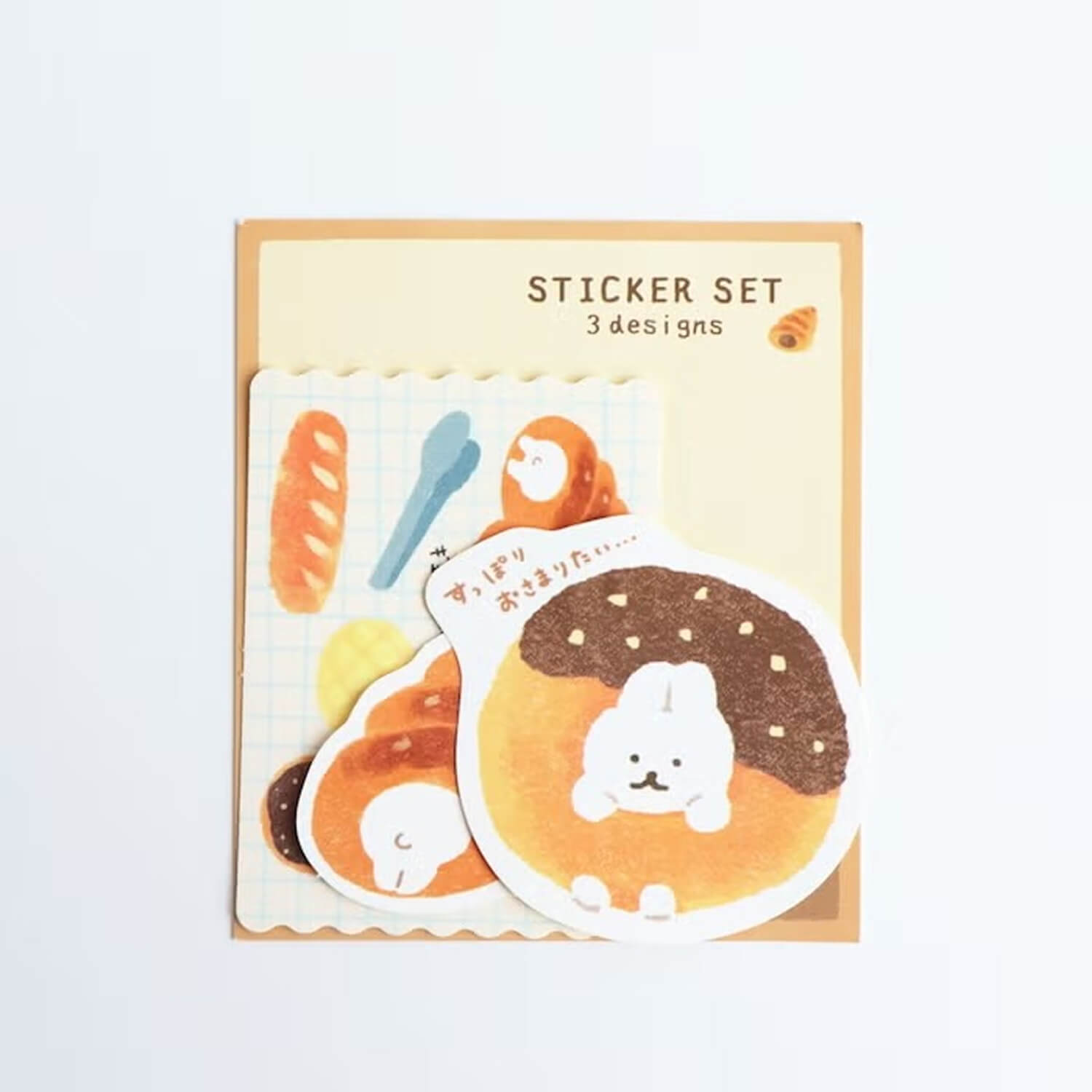 Furukawashiko Sticker Set – Tucked-In Rabbit