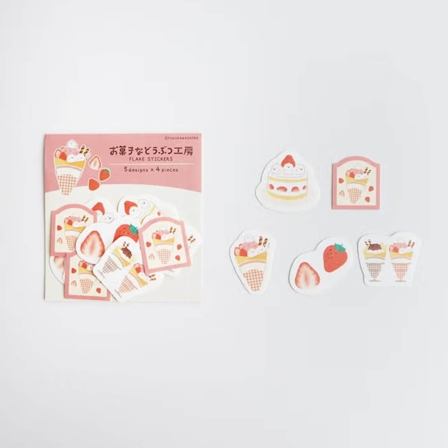 Furukawashiko Washi Flake Stickers – Dress-Up Little Birds