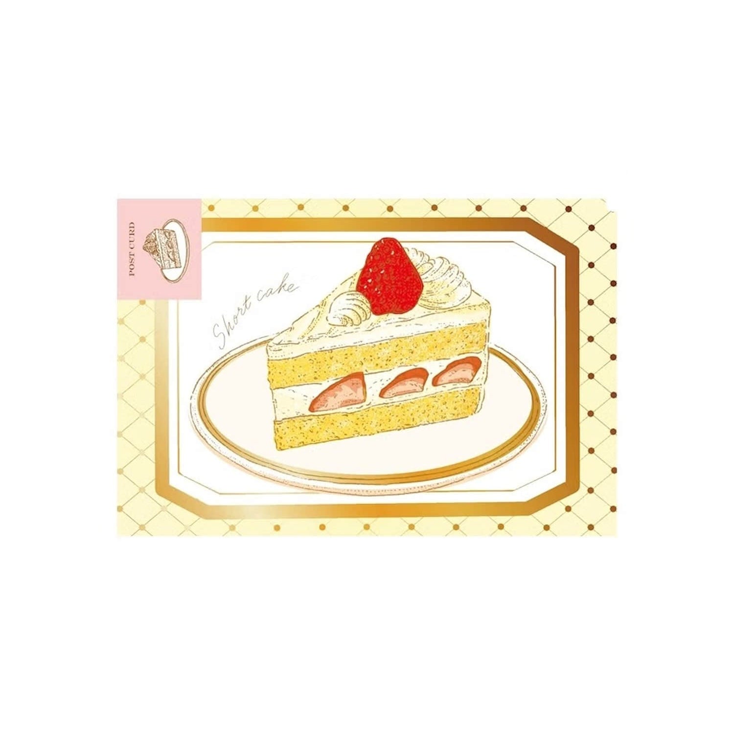 Furukawashiko × Aya Inoue Foil Postcard – Shortcake