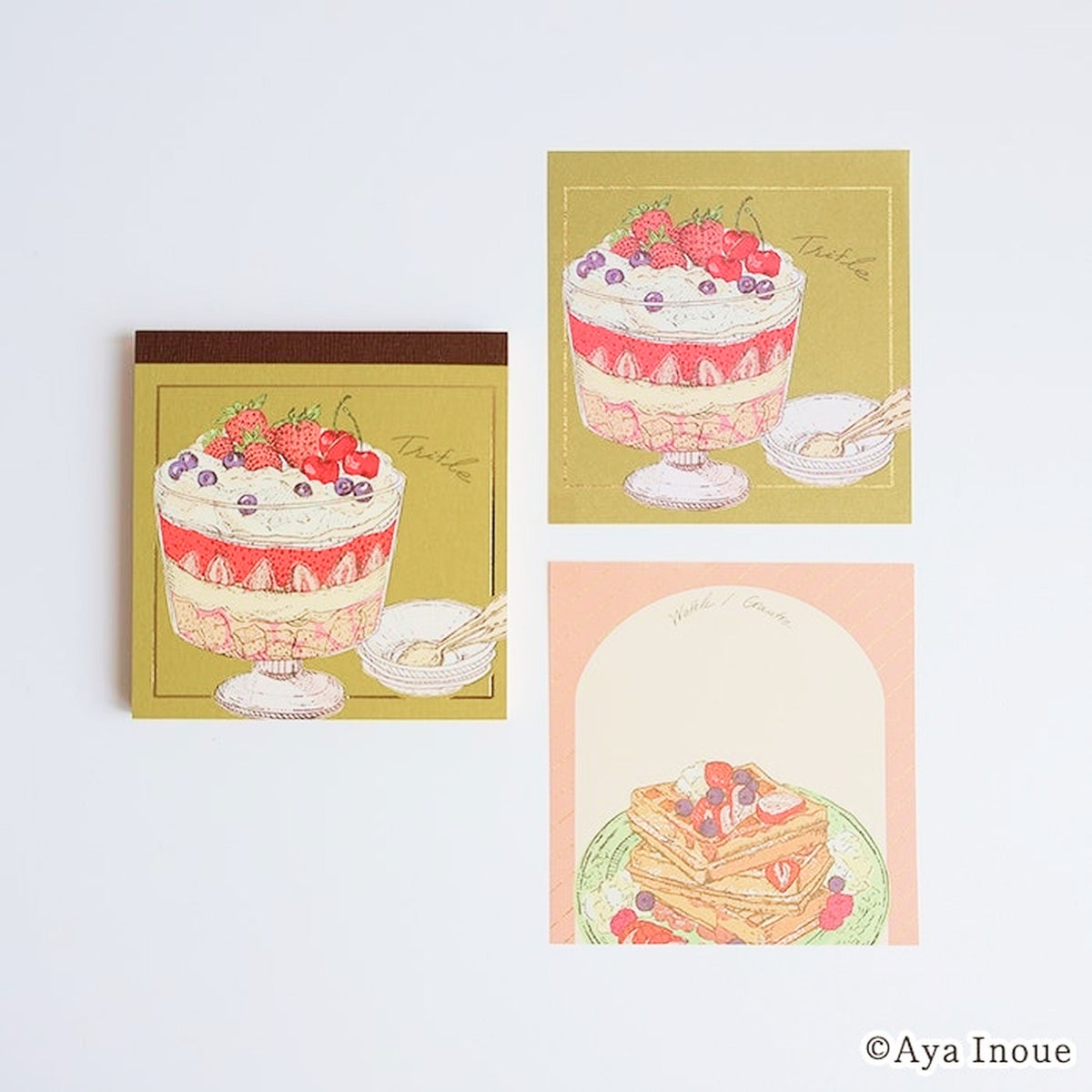 Furukawashiko x Inoue Aya Foil Memo Pad – Trifle