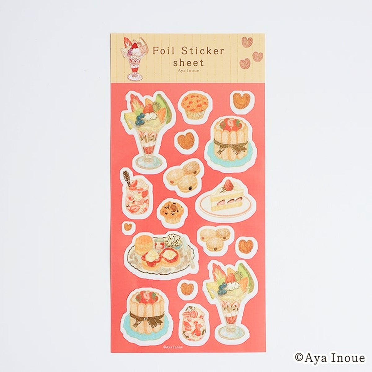 Furukawashiko x Inoue Aya Foil Sticker Sheet – Parfait