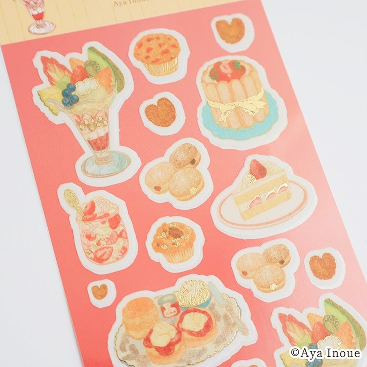 Furukawashiko x Inoue Aya Foil Sticker Sheet – Parfait