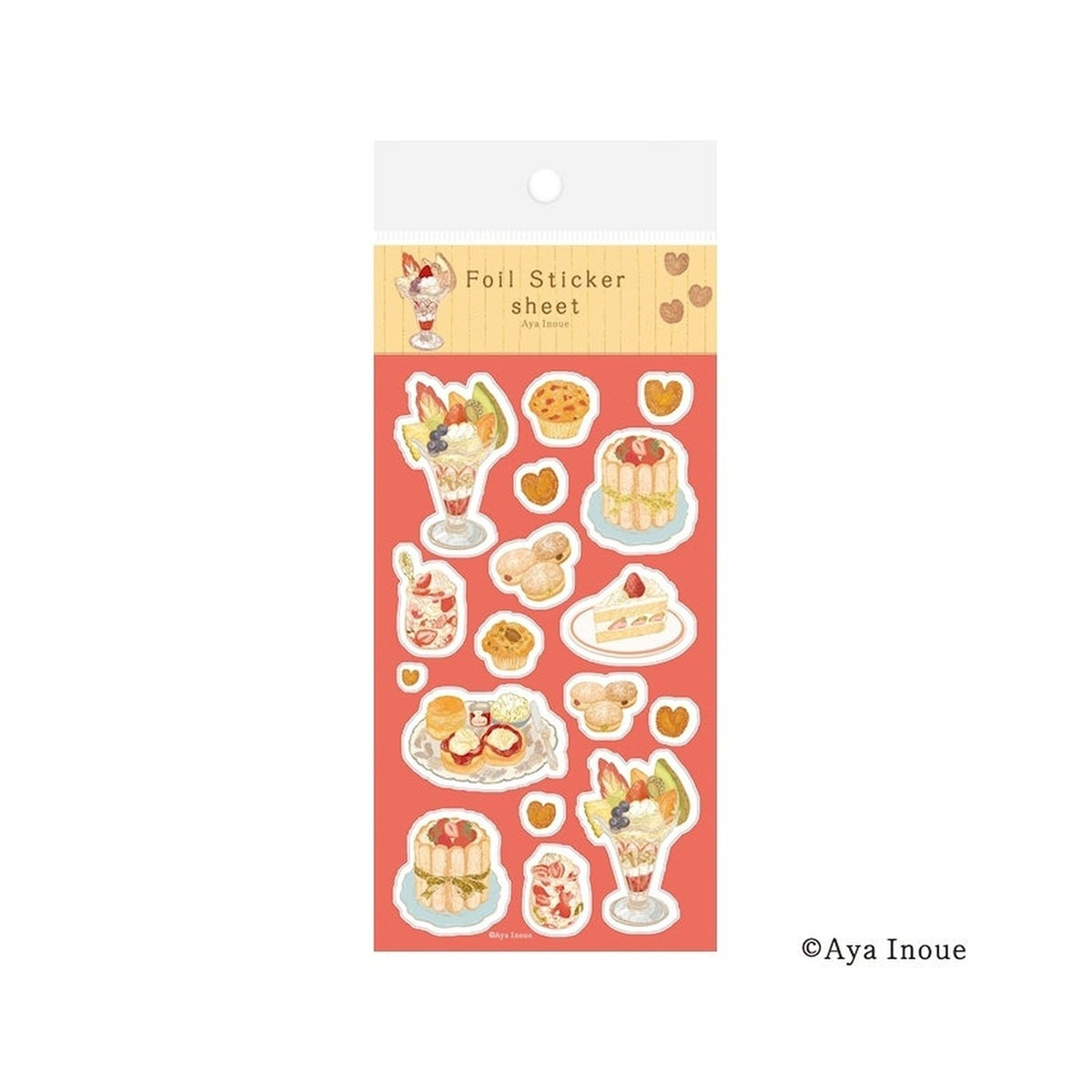 Furukawashiko x Inoue Aya Foil Sticker Sheet – Parfait