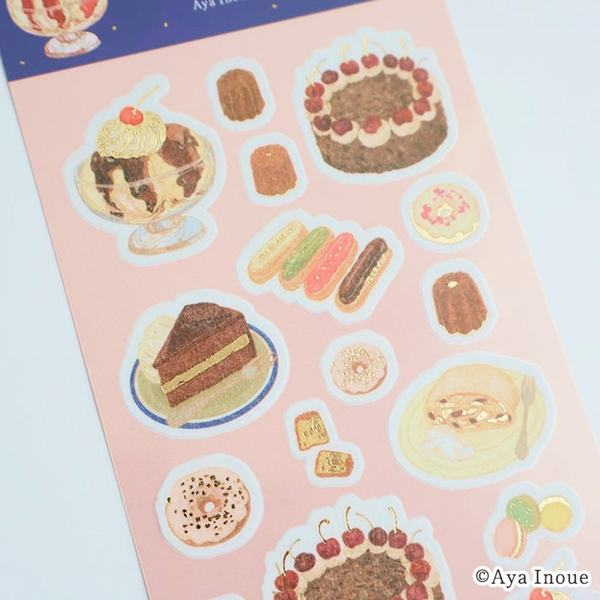 Furukawashiko x Inoue Aya Foil Sticker Sheet – Sundae