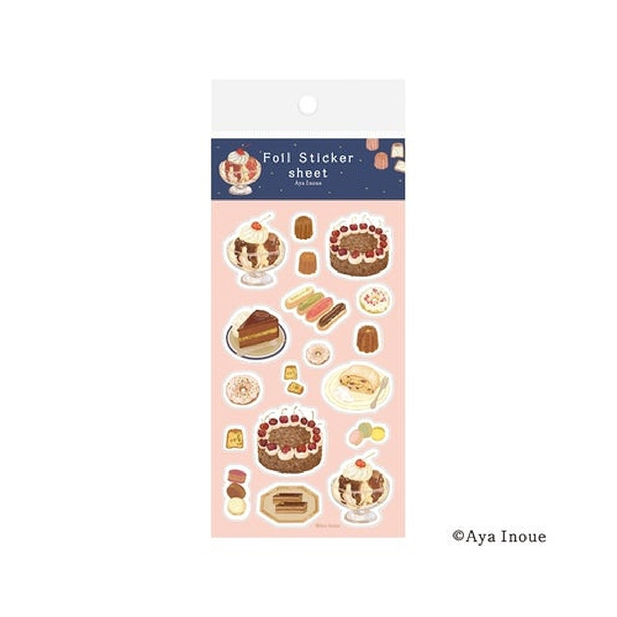 Furukawashiko x Inoue Aya Foil Sticker Sheet – Sundae
