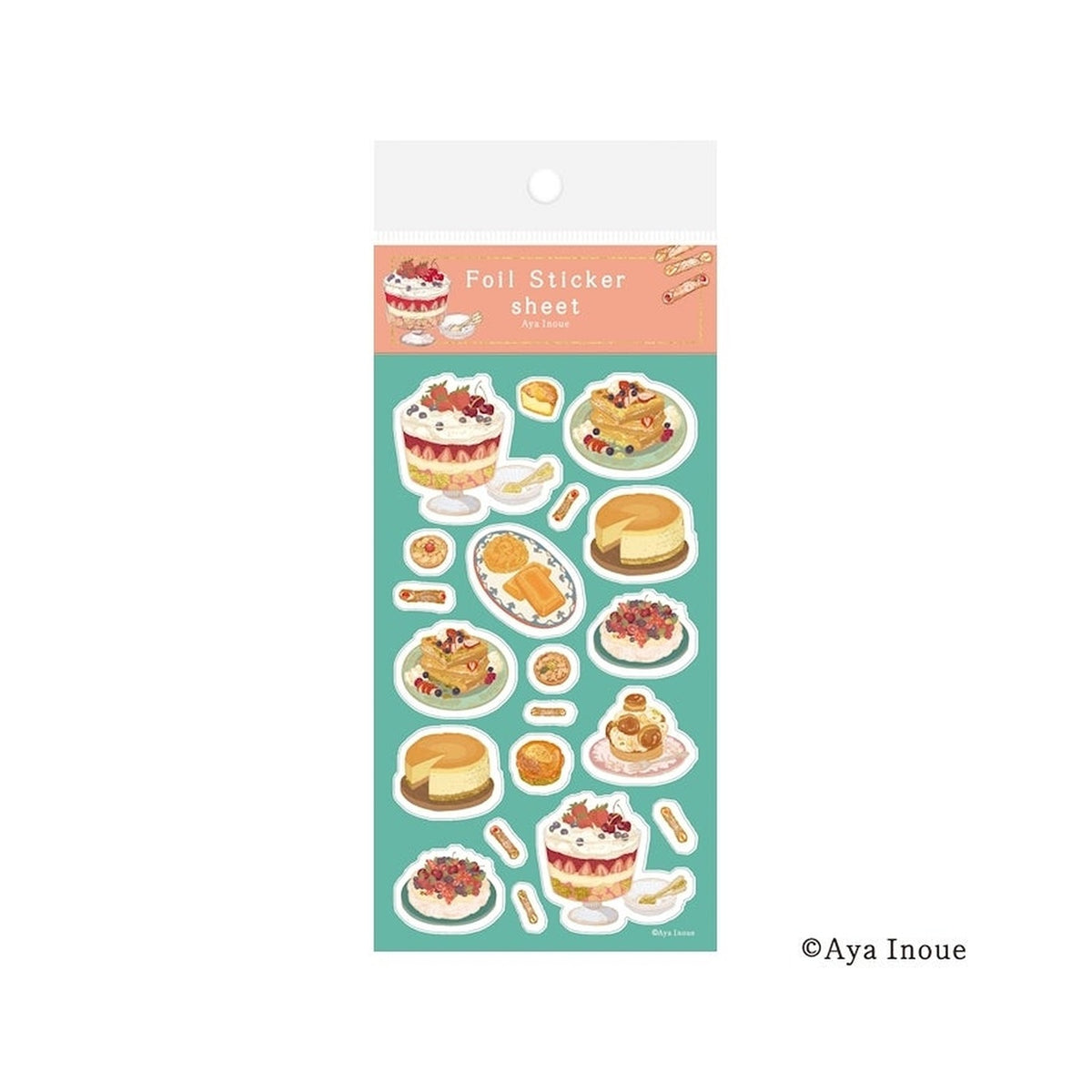 Furukawashiko x Inoue Aya Foil Sticker Sheet – Trifle