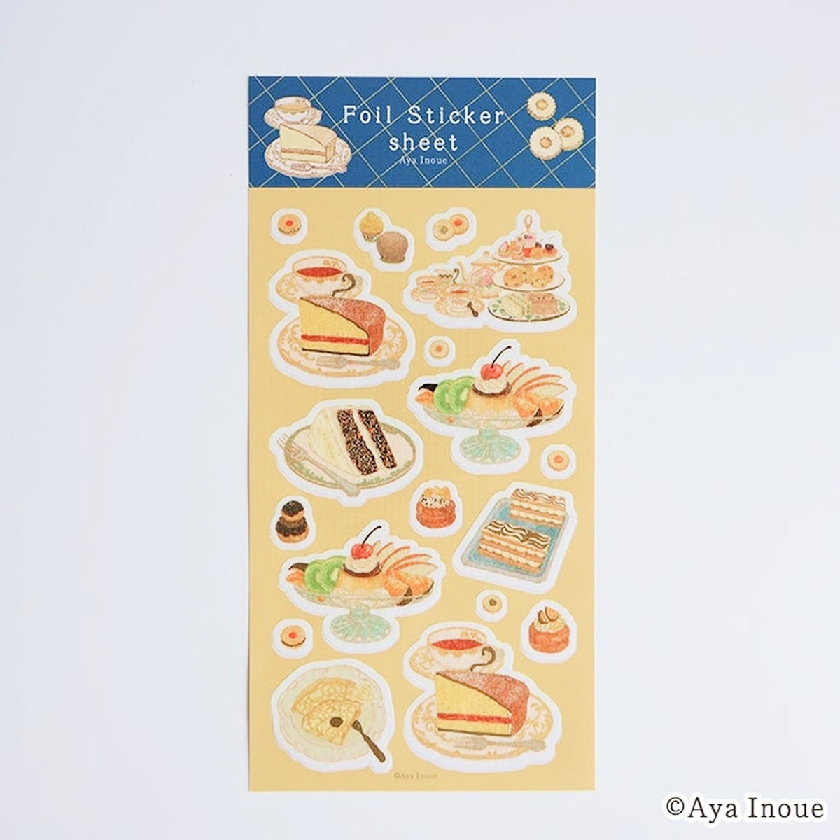Furukawashiko x Inoue Aya Foil Sticker Sheet – Victoria Cake | All ...