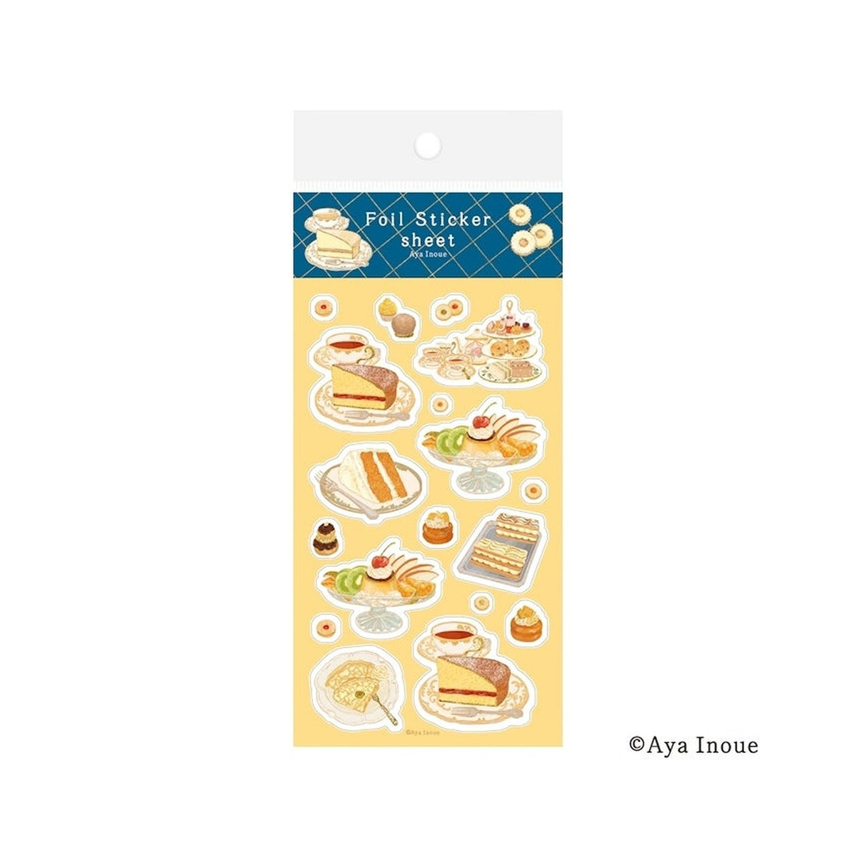 Furukawashiko x Inoue Aya Foil Sticker Sheet – Victoria Cake | All ...