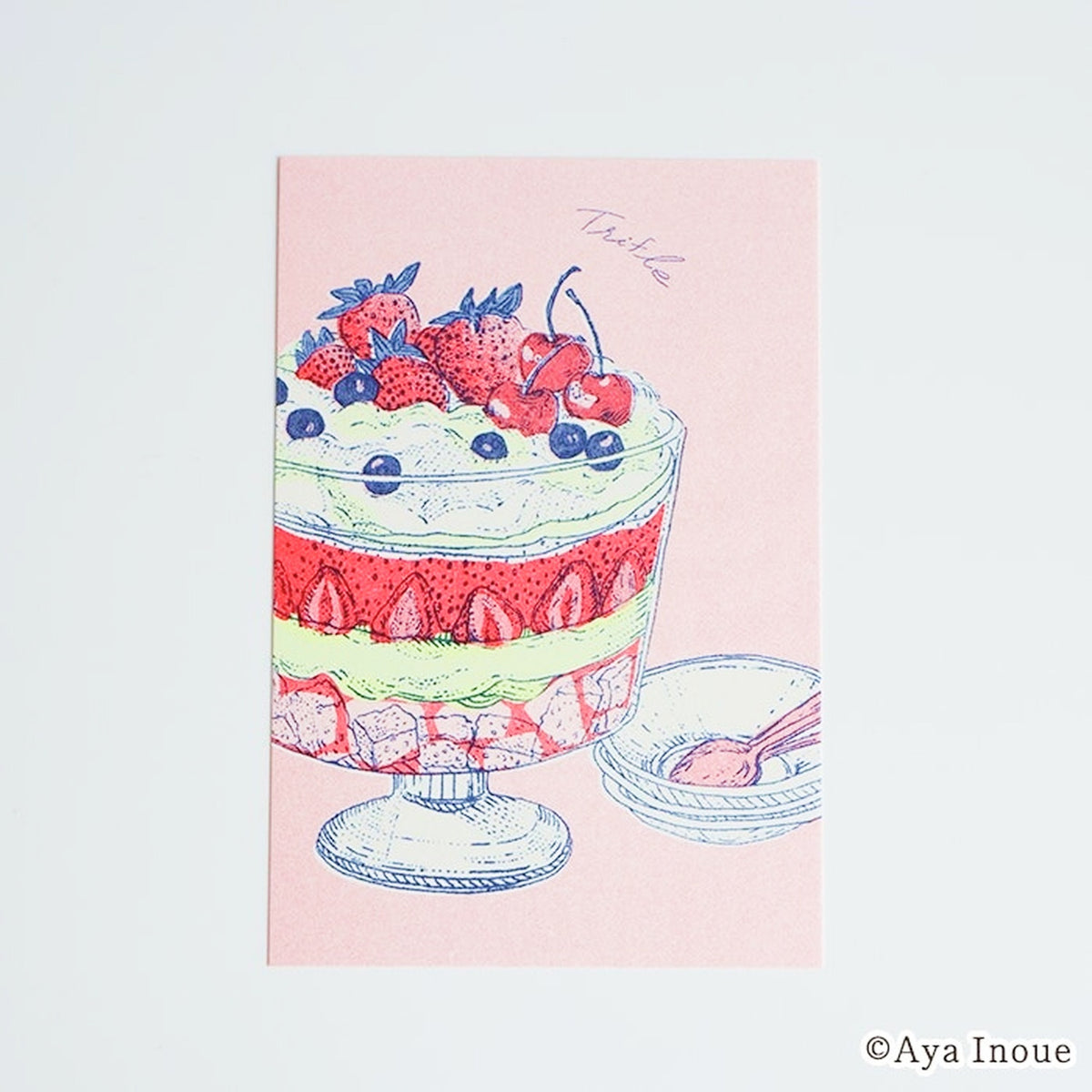 Furukawashiko x Inoue Aya Retro Print Postcard – Trifle