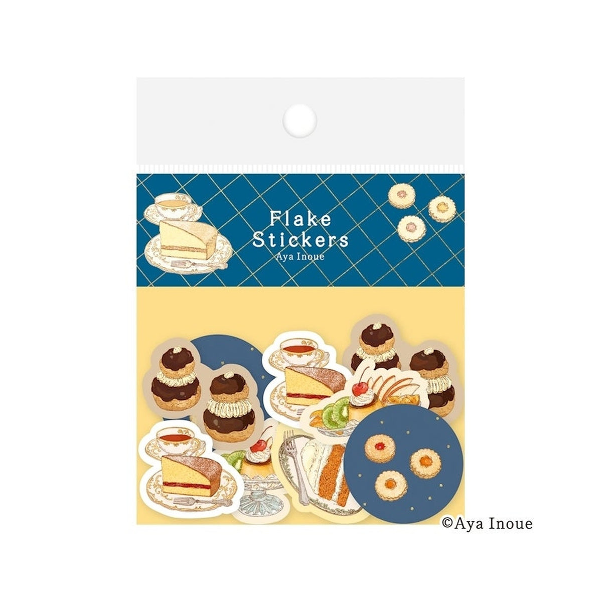 Furukawashiko x Inoue Aya Washi Flake Stickers – Victoria Cake