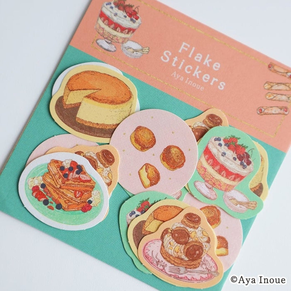 Furukawashiko x Inoue Aya Washi Flake Stickers – Trifle