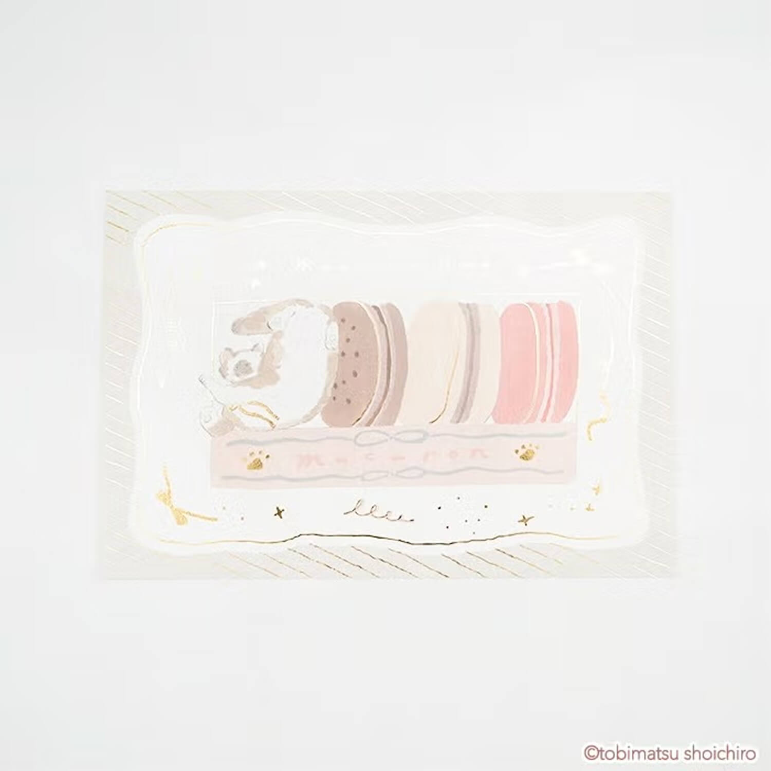 Furukawashiko × Shouichirou Tobimatsu Foil Postcard – Macaron