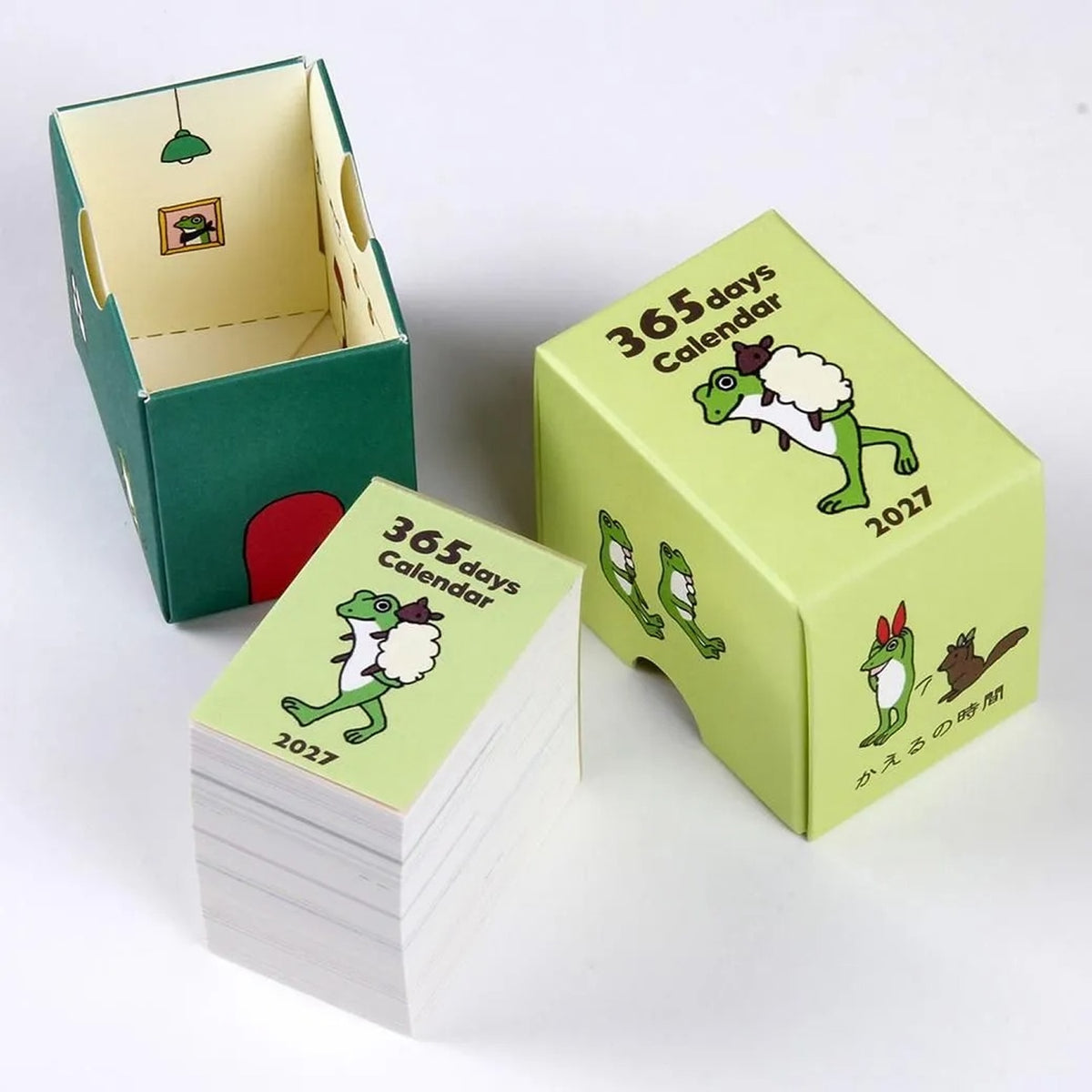 Greeting Life 2027 Mini Mini Daily Calendar – Frog Time