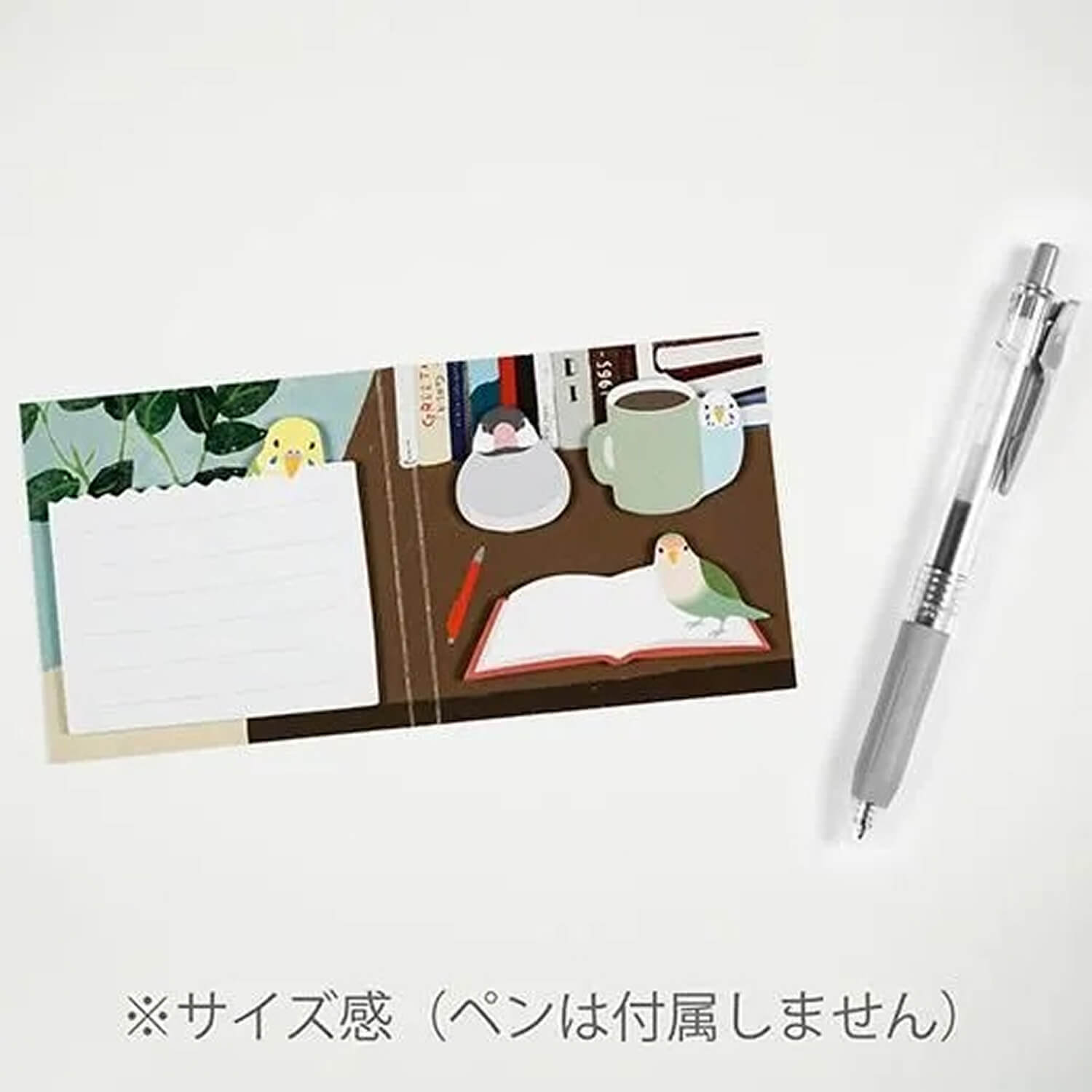 Greeting Life Animal Die-Cut Sticky Notes – Bird