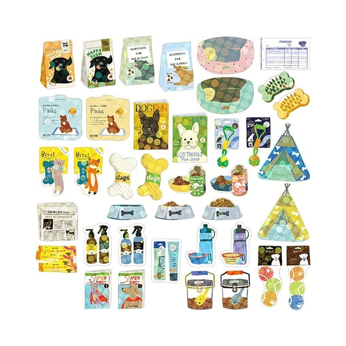 Greeting Life Hako Sticker – Dog Supplies