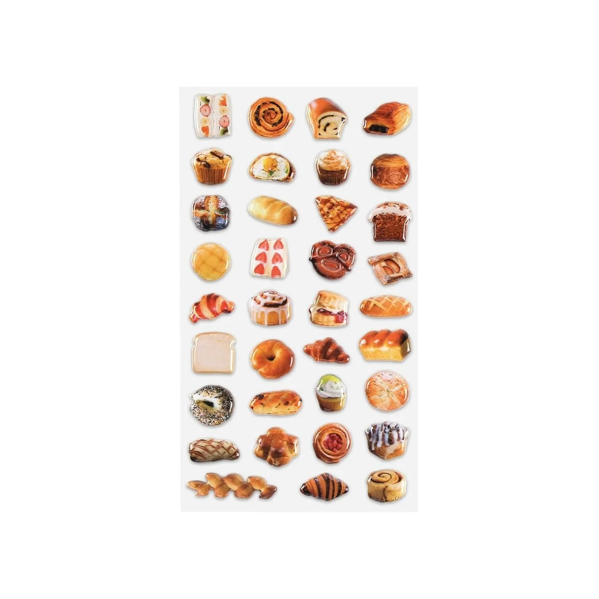 Greeting Life Puffy Sticker – Bread