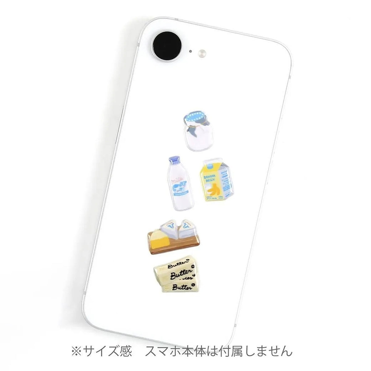 Greeting Life Puffy Sticker – Milk