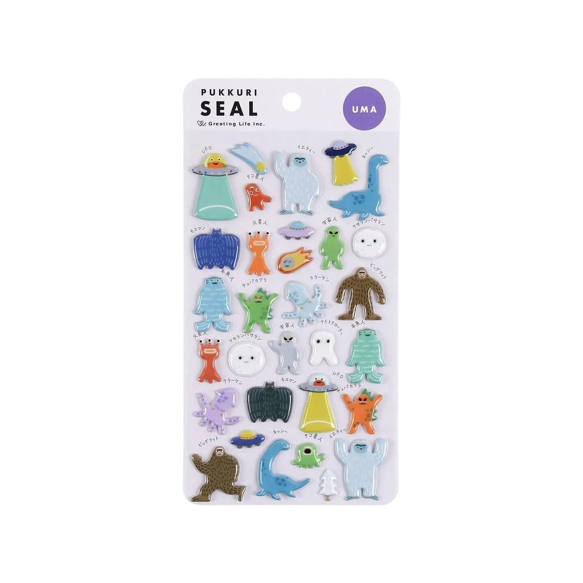 Greeting Life Puffy Sticker – UMA
