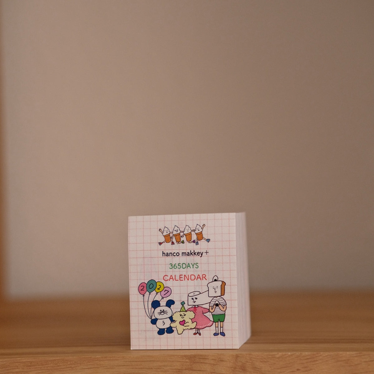 Hanco Makkey+ 2027 Daily Calendar