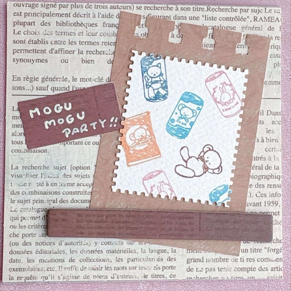 Happy Seed Stamp – Bear Juice Can