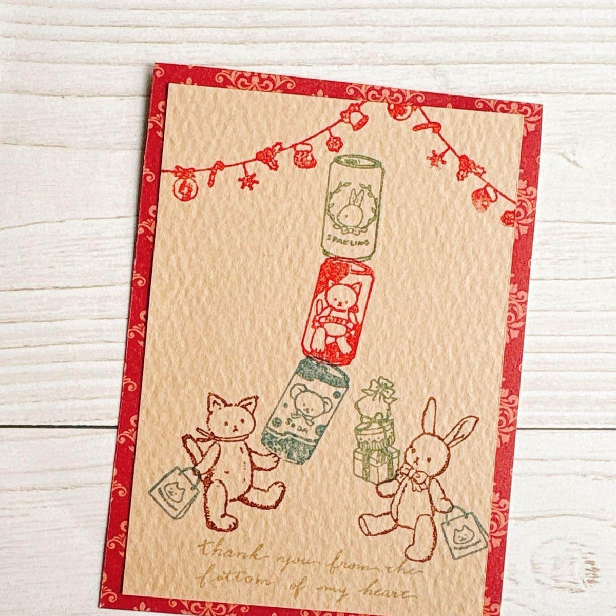 Happy Seed Stamp – Bear Juice Can