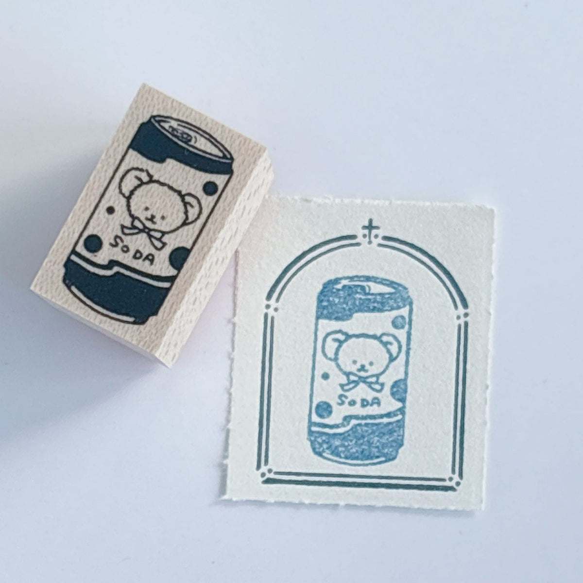 Happy Seed Stamp – Bear Juice Can