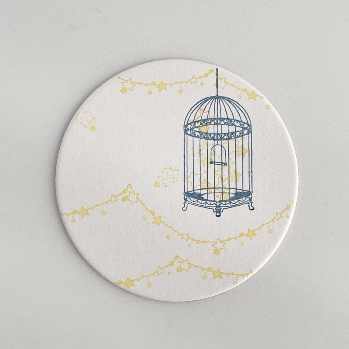 Happy Seed Stamp – Birdcage