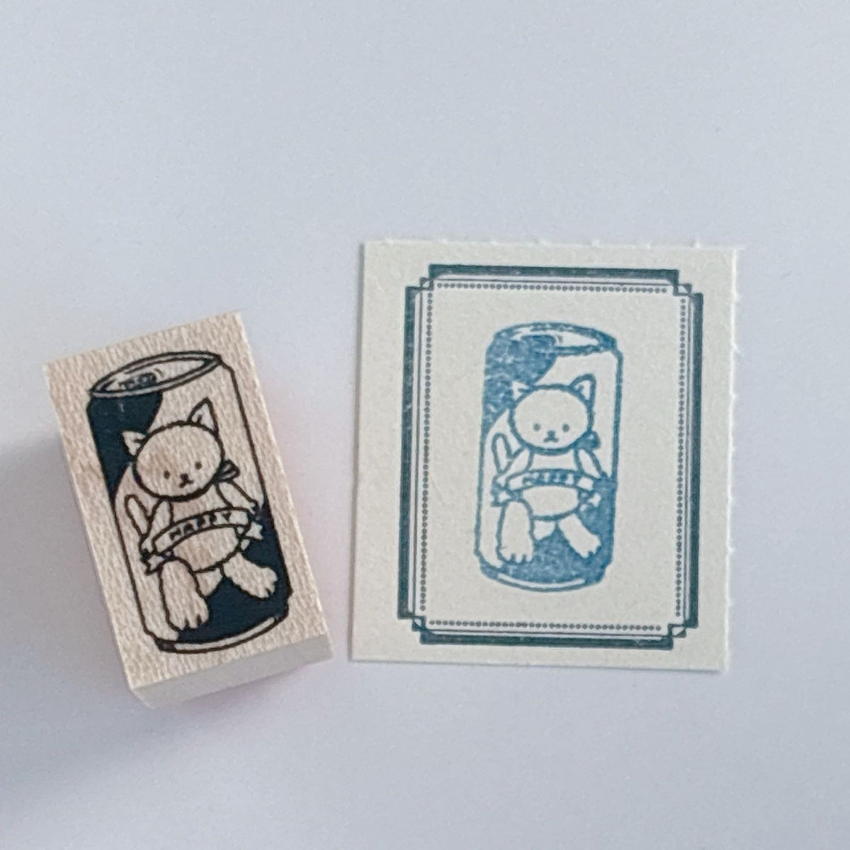 Happy Seed Stamp – Cat Juice Can