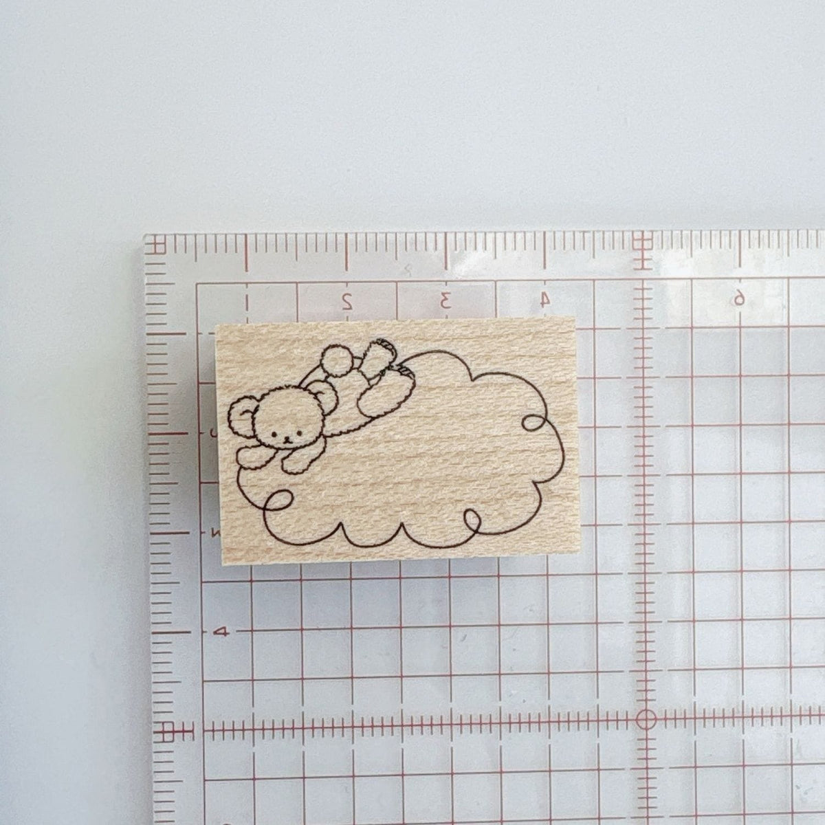Happy Seed Stamp – Fluffy Teddy Bear
