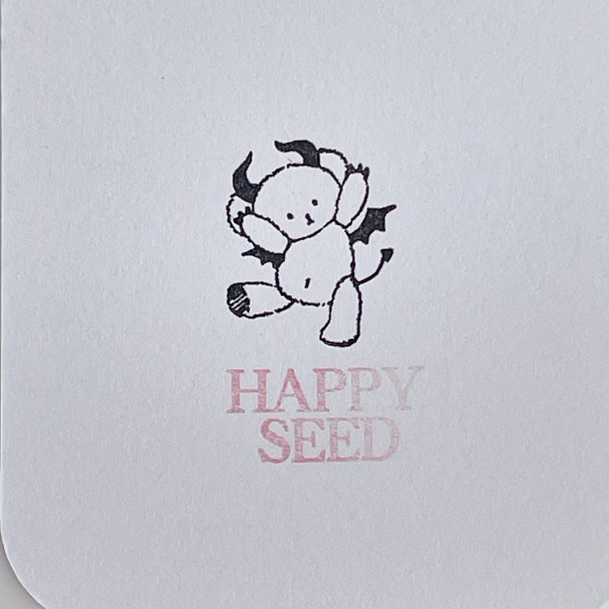 Happy Seed Stamp – Halloween Devil Costume