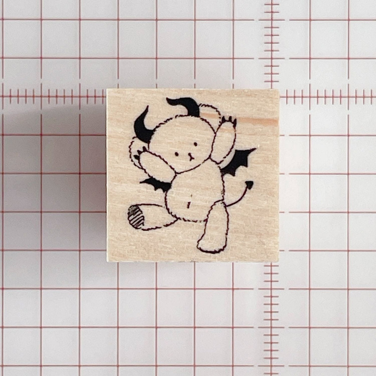Happy Seed Stamp – Halloween Devil Costume