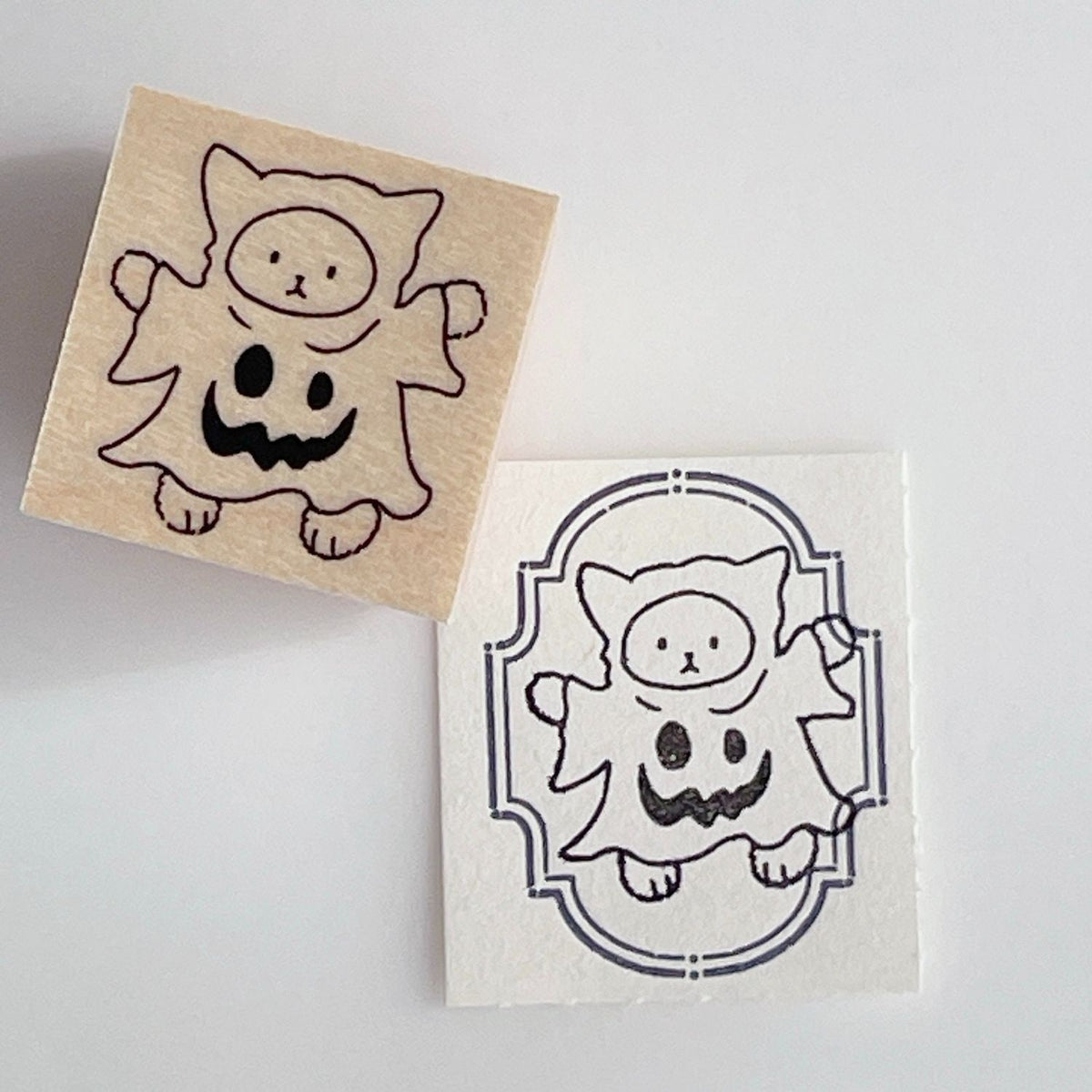 Happy Seed Stamp – Halloween Ghost Costume