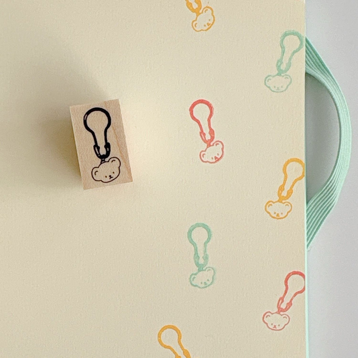 Happy Seed Stamp – Knitting Row Marker