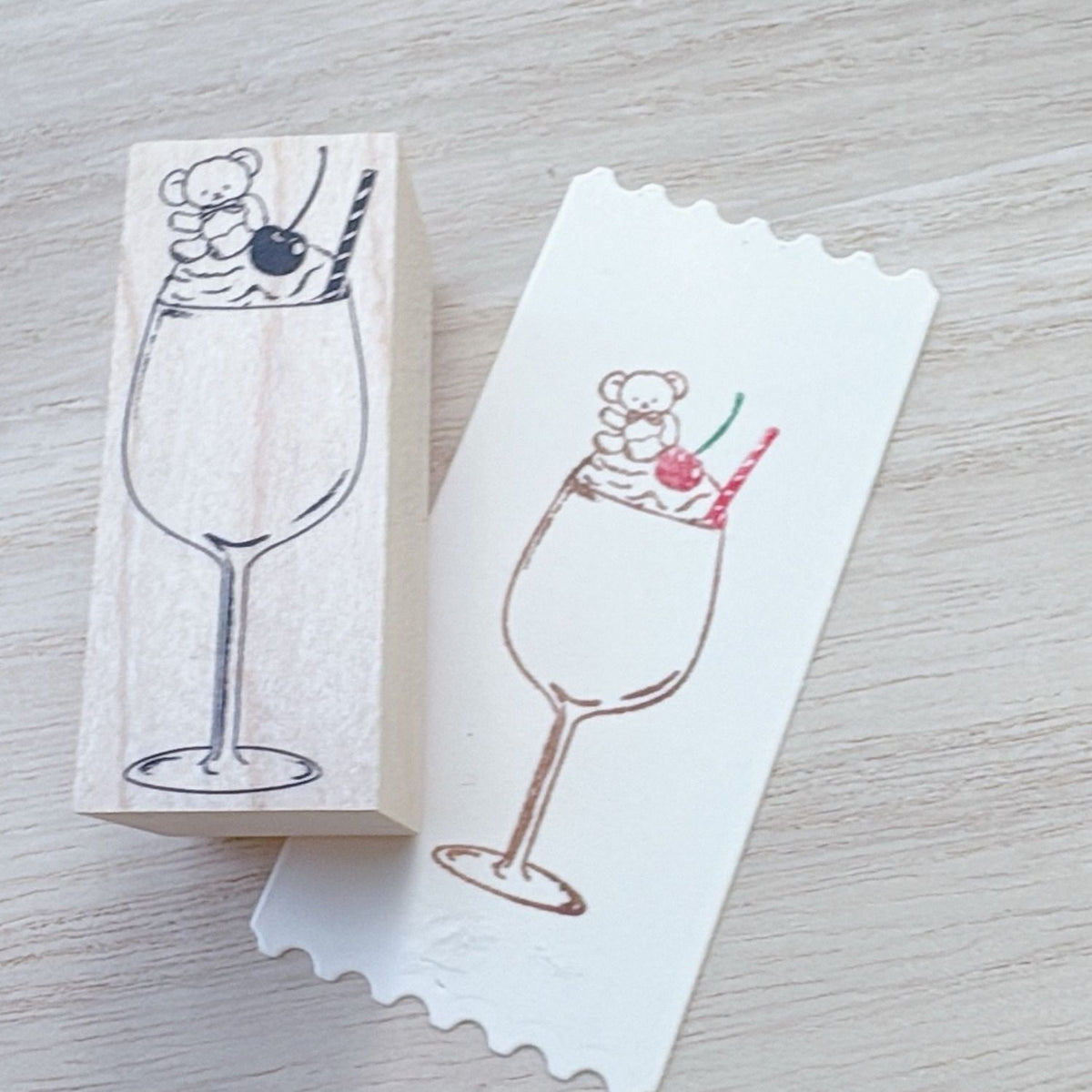 Happy Seed Stamp – Milkshake