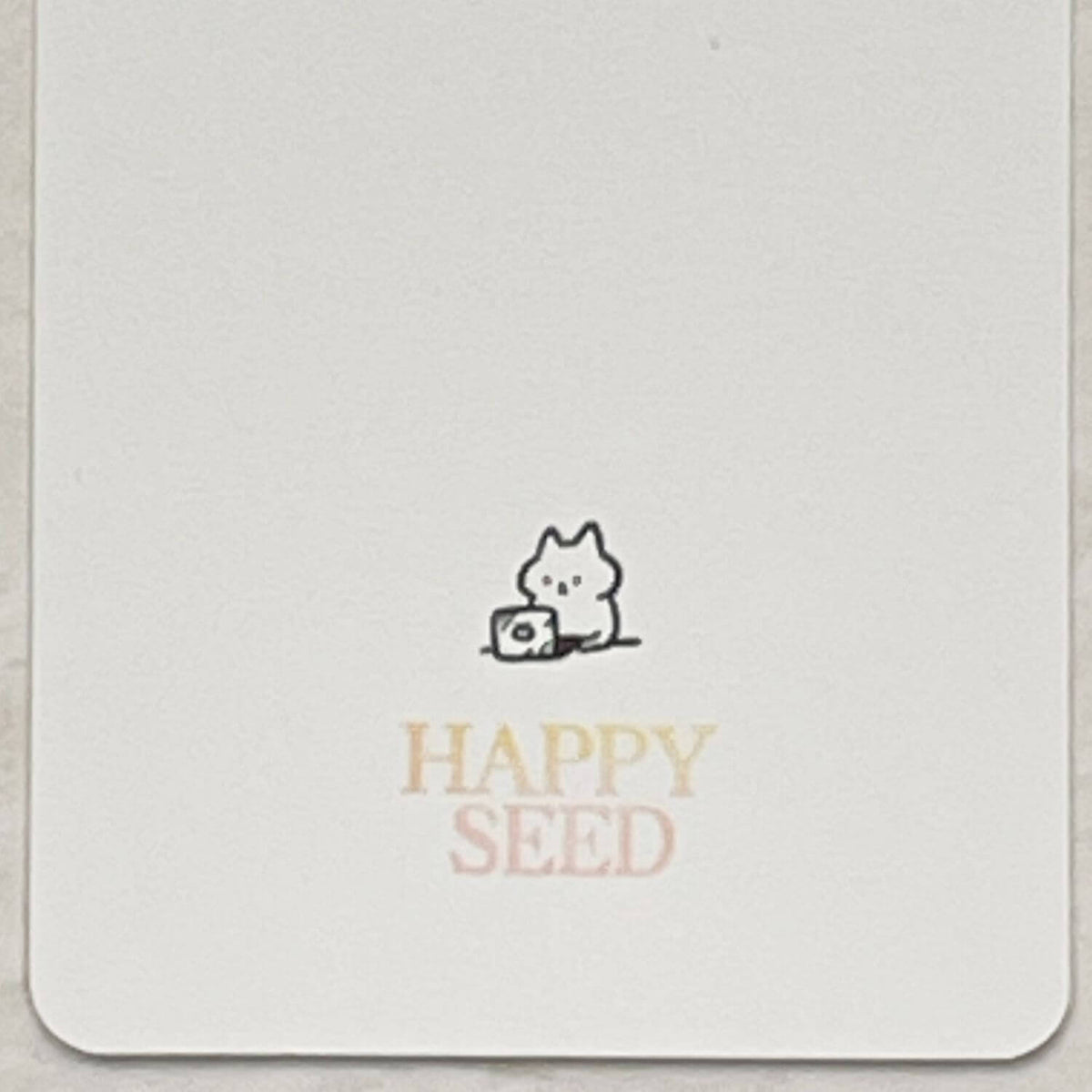Happy Seed Mini Stamp – Work