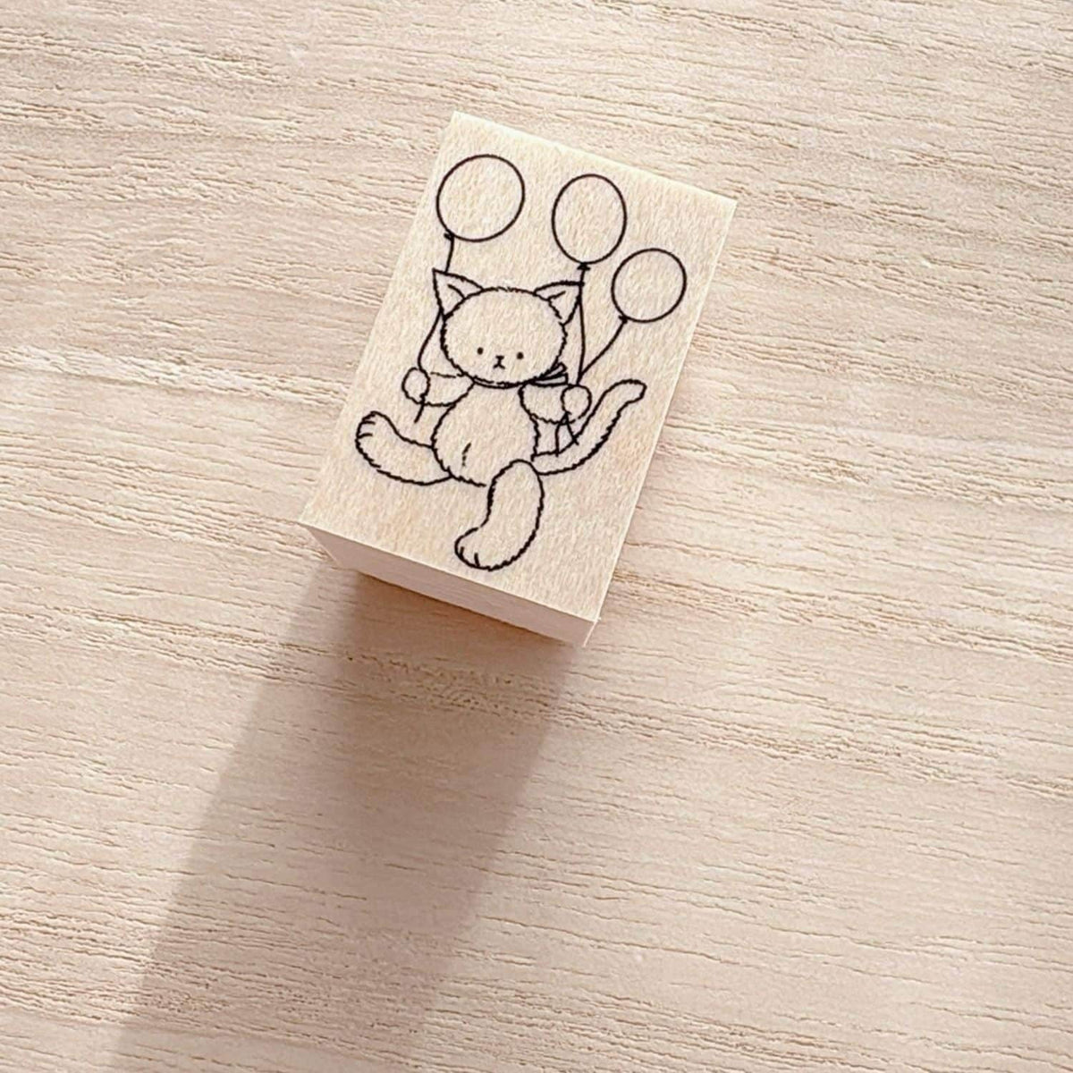 Happy Seed Stamp – Plush Cat Parade