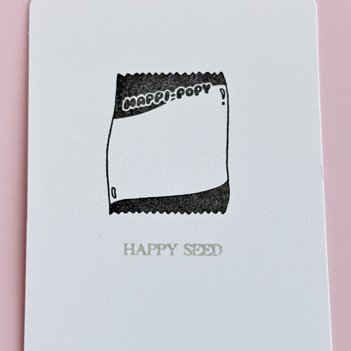 Happy Seed Stamp – Snack Package Frame