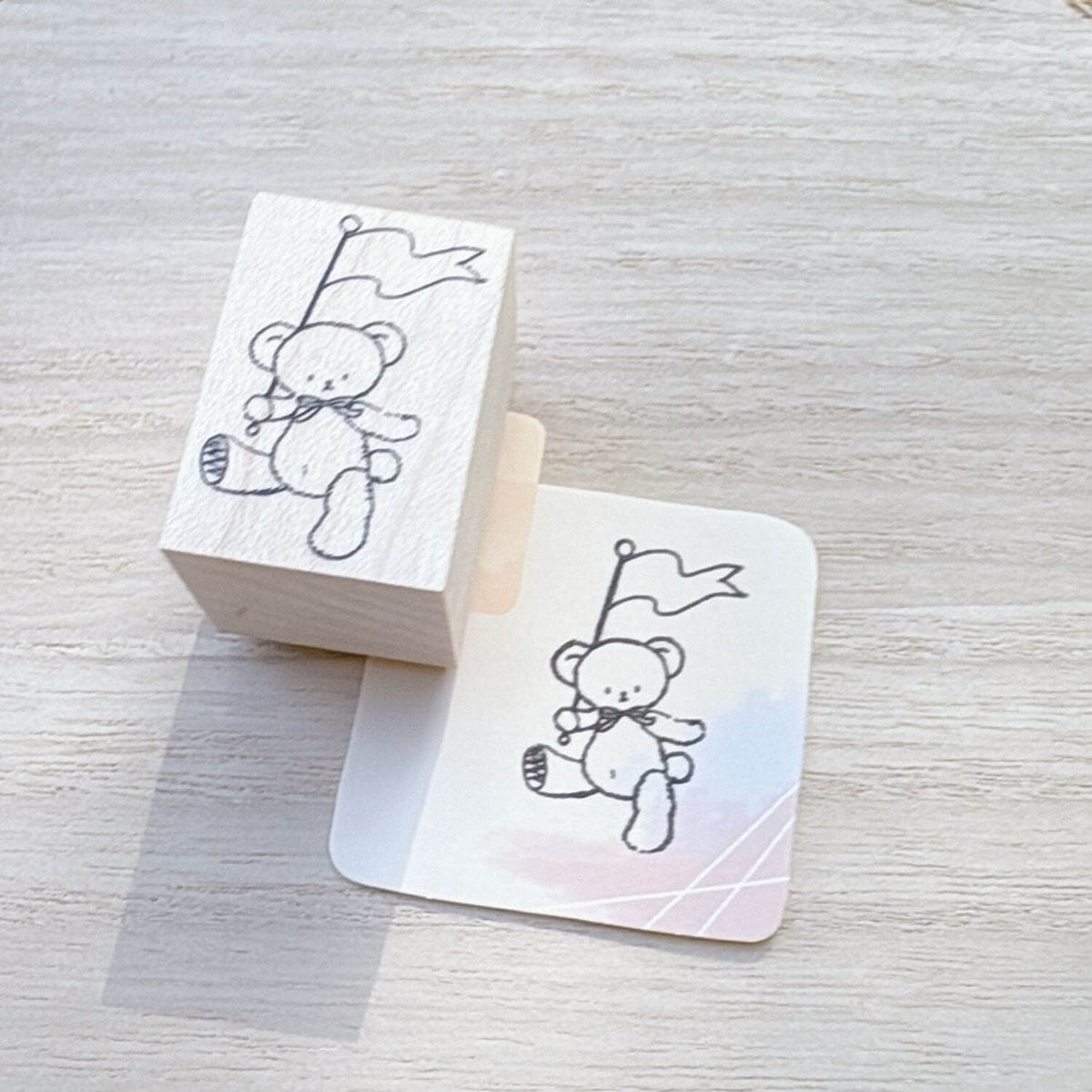 Happy Seed Stamp – Teddy Bear Parade