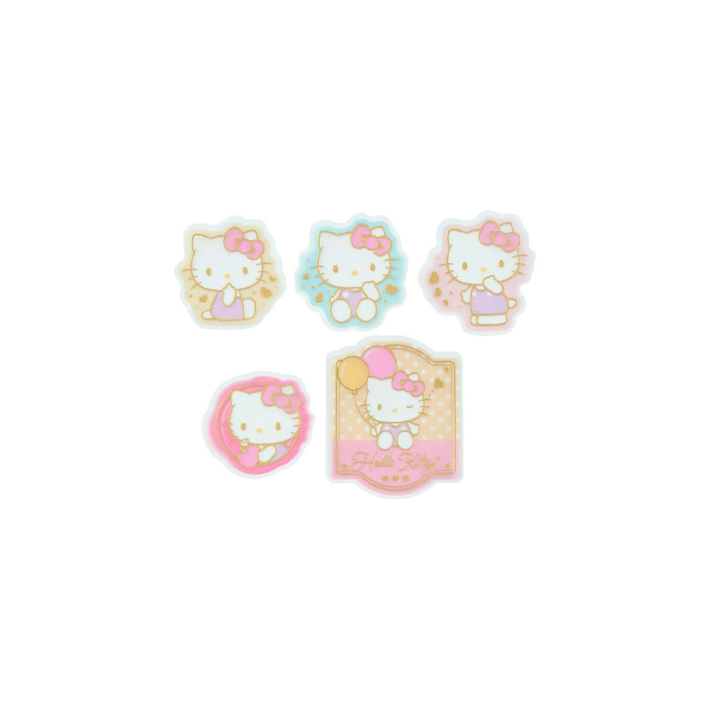 Hello Kitty Sticker Set – Gold Foil Mixed Pack – Nagi
