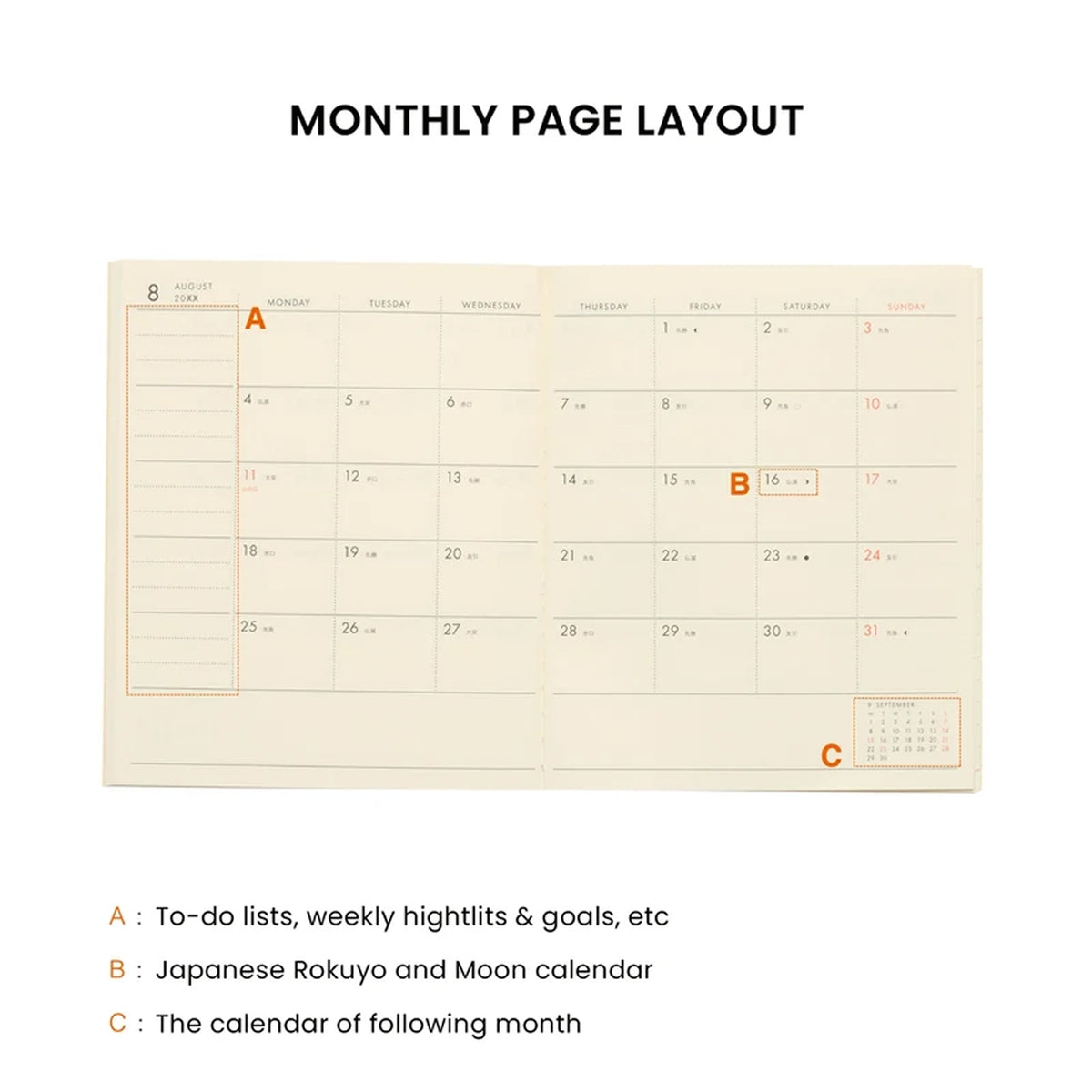 Hightide 2027 Monthly Planner – Egg Toast Square