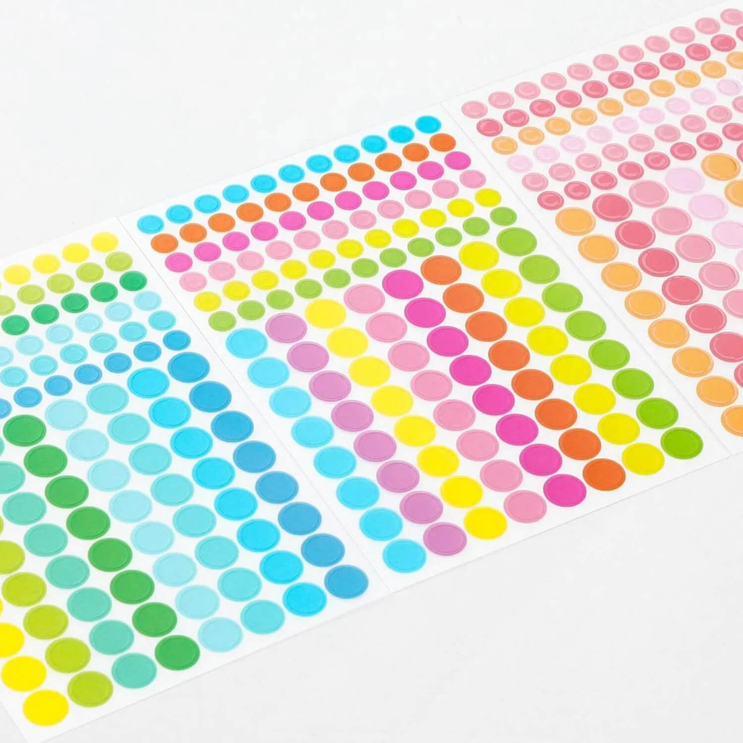 Hightide Penco Removable See-Through Dot Sticker - Blue