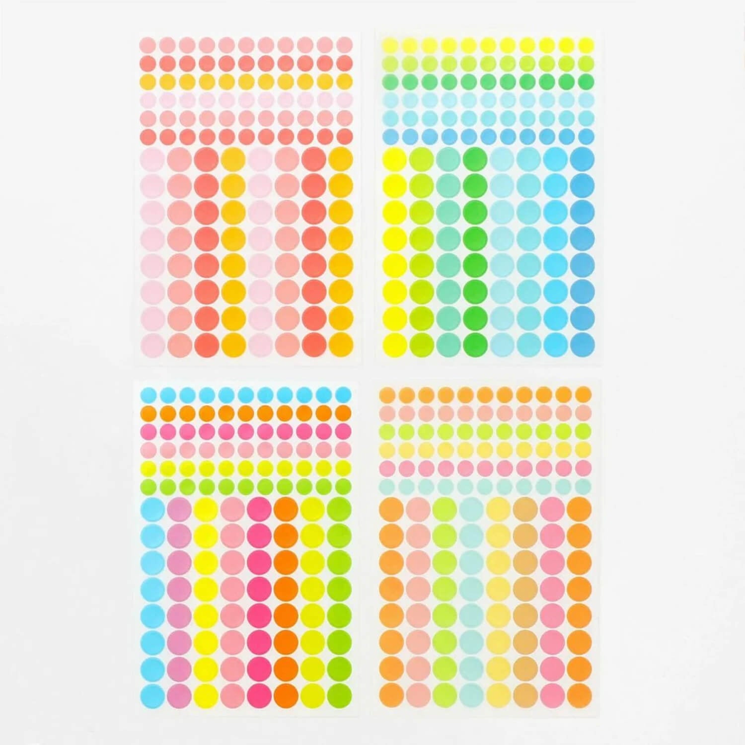 Hightide Penco Removable See-Through Dot Sticker - Pastel
