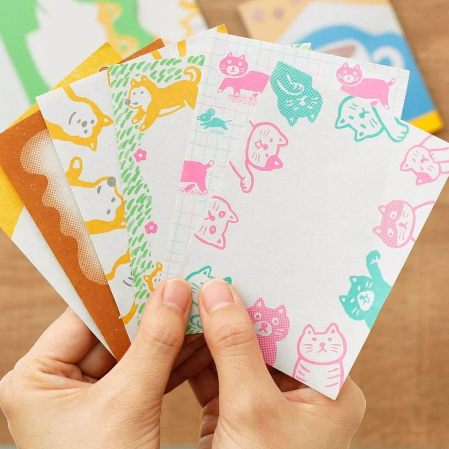 Hightide Penco Retro Memo Pad - Cats