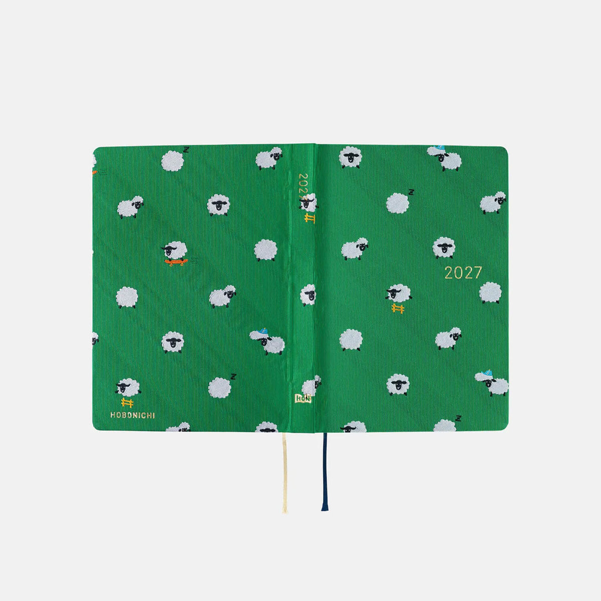 Hobonichi Techo 2027 HON A6 Bow &amp; Tie - Sheep Sheep Sheep