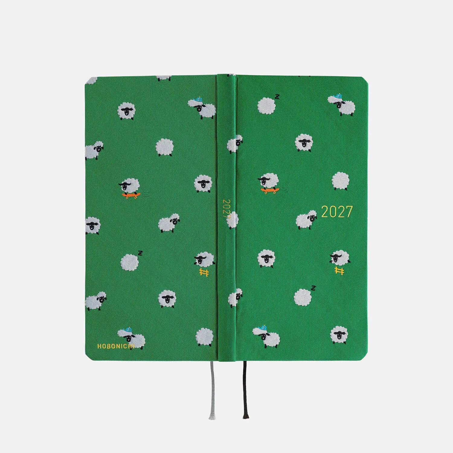 Hobonichi Techo 2027 Weeks Bow &amp; Tie - Sheep Sheep Sheep