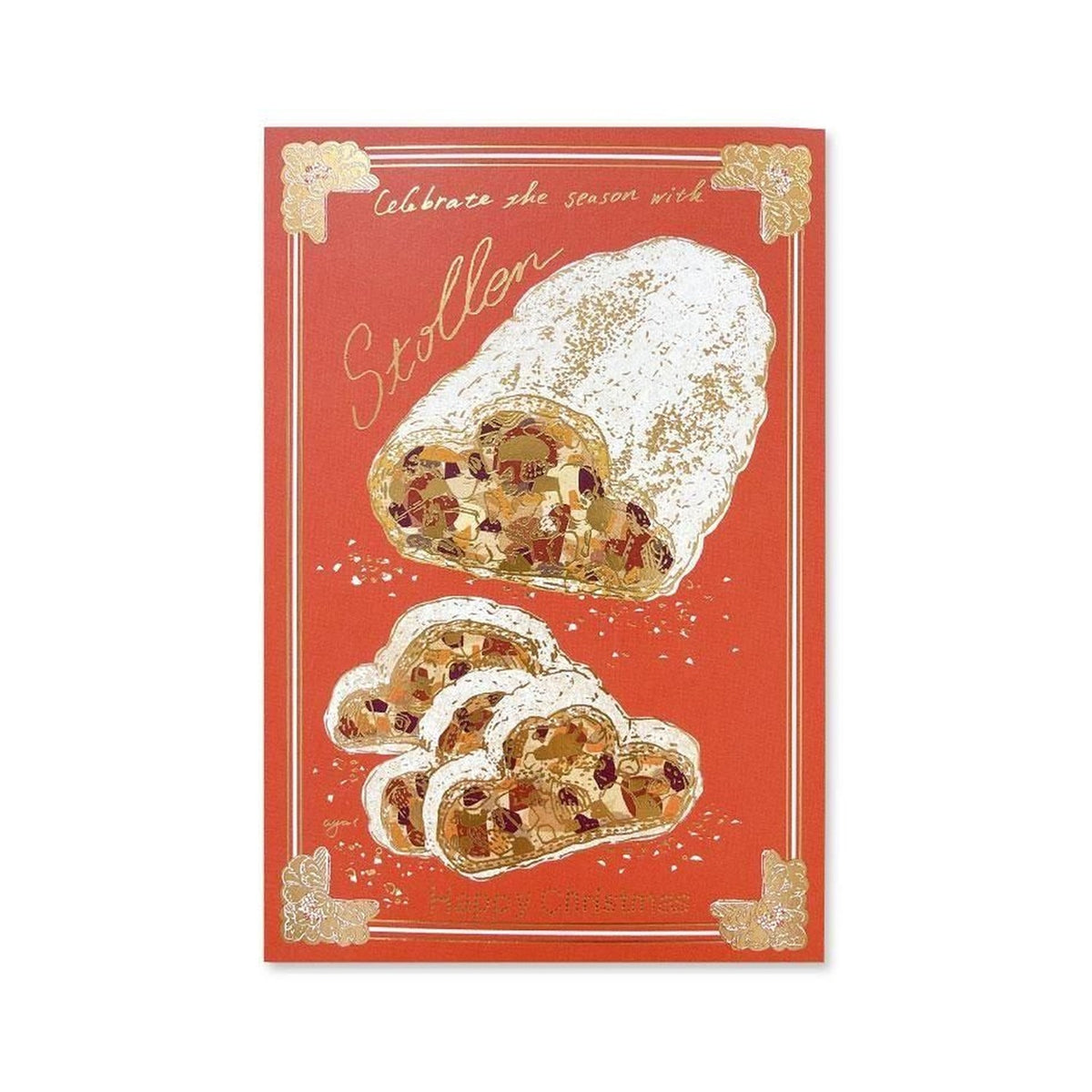 Inoue Aya Christmas Postcard – Stollen