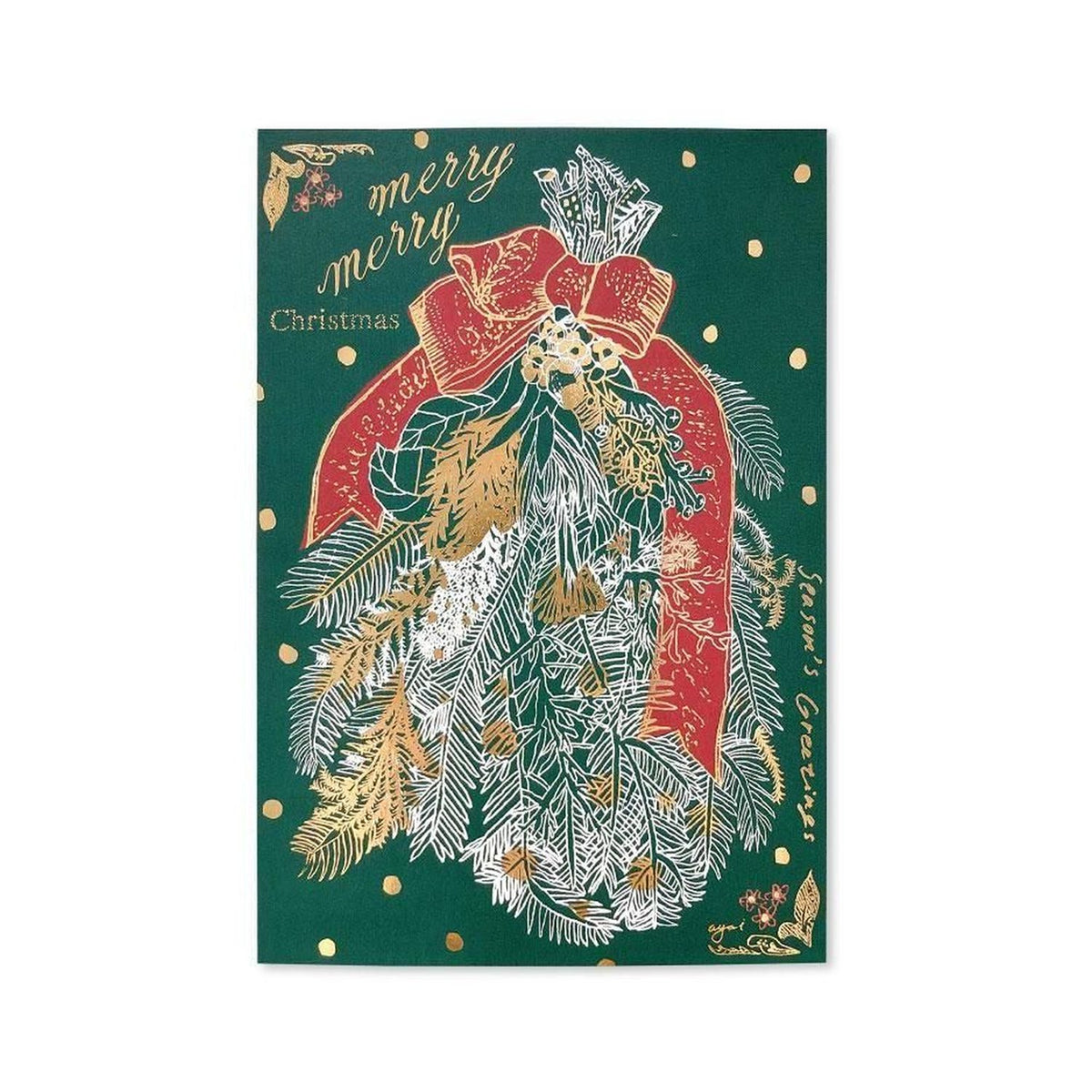 Inoue Aya Christmas Postcard – Swag