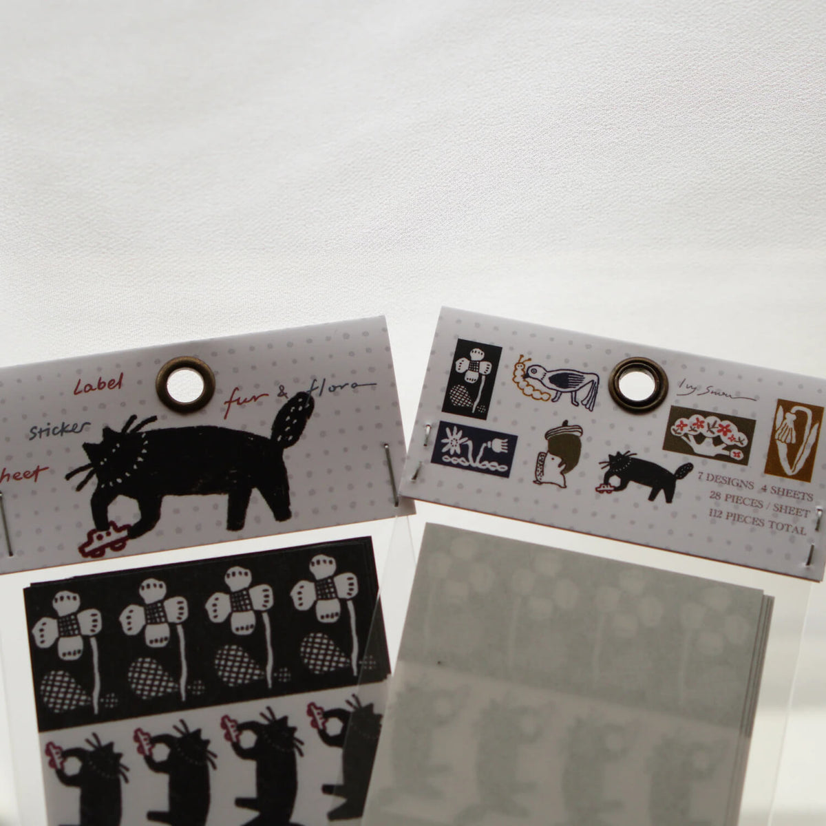 Ivy Snow Label Sticker Sheet – Fur &amp; Flora